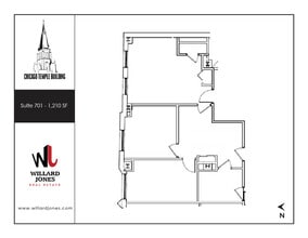 77 W Washington St, Chicago, IL for lease Floor Plan- Image 1 of 1