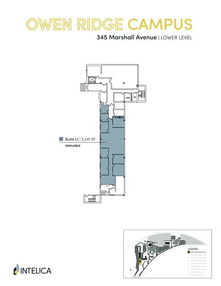 345 Marshall Ave, Webster Groves, MO for lease - Site Plan - Image 2 of 16