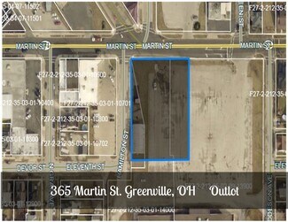 More details for 365 Martin St, Greenville, OH - Land for Sale