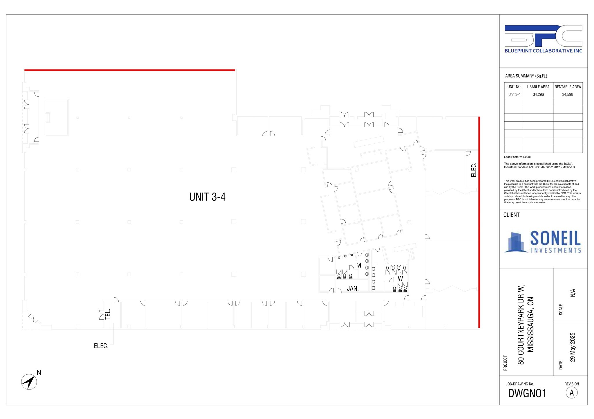 80 Courtneypark Dr W, Mississauga, ON for lease Site Plan- Image 1 of 40