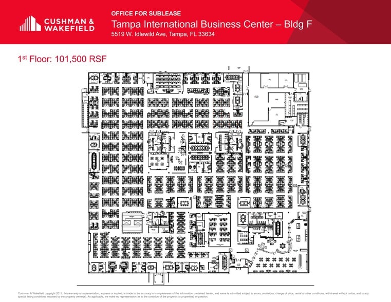 5519 W Idlewild Ave, Tampa, FL for lease - Site Plan - Image 2 of 2