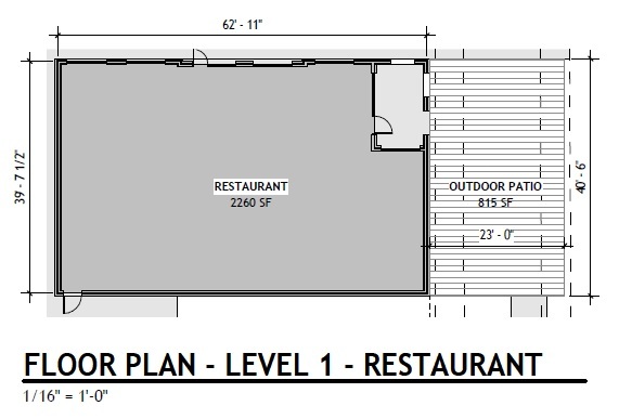 0 Donelson Avenue, Old Hickory, TN for lease - Floor Plan - Image 2 of 7