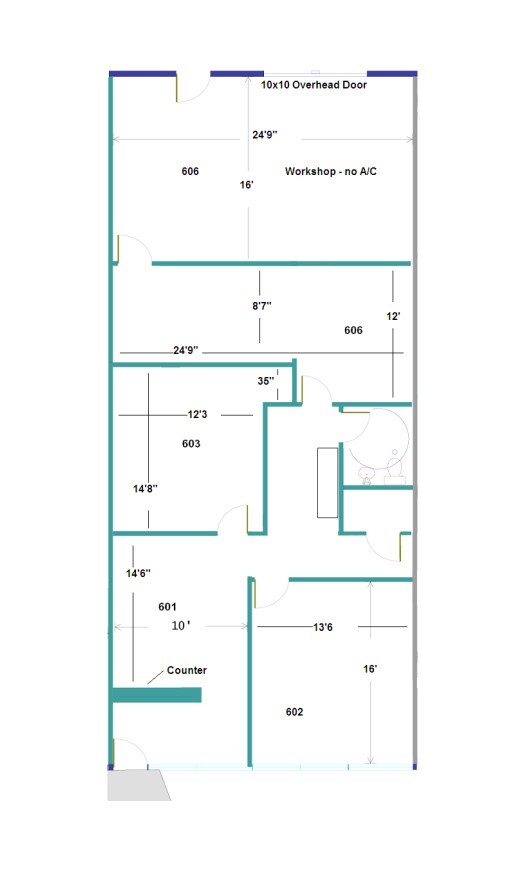 26 W Lone Cactus Dr, Phoenix, AZ for lease Floor Plan- Image 1 of 1