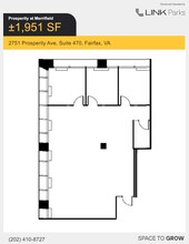 2701 Prosperity Ave, Merrifield, VA for lease Floor Plan- Image 2 of 2