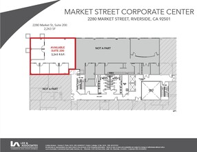 2280 Market St, Riverside, CA for lease Floor Plan- Image 1 of 1