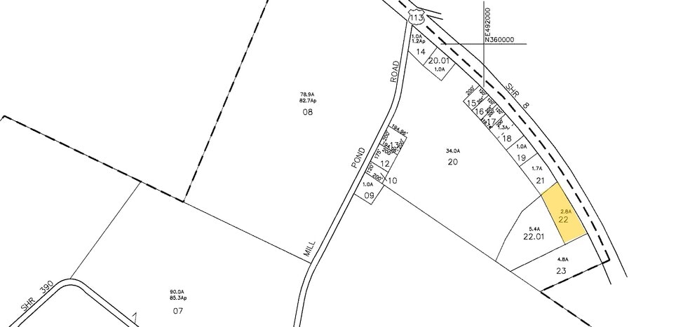 3263 Bay Rd, Milford, DE for lease - Plat Map - Image 2 of 2