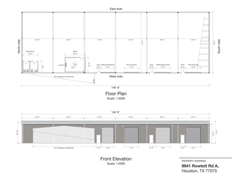 9941A Rowlett Rd, Houston, TX for lease - Site Plan - Image 3 of 25