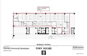 2150 Town Square Pl, Sugar Land, TX for lease Site Plan- Image 1 of 1