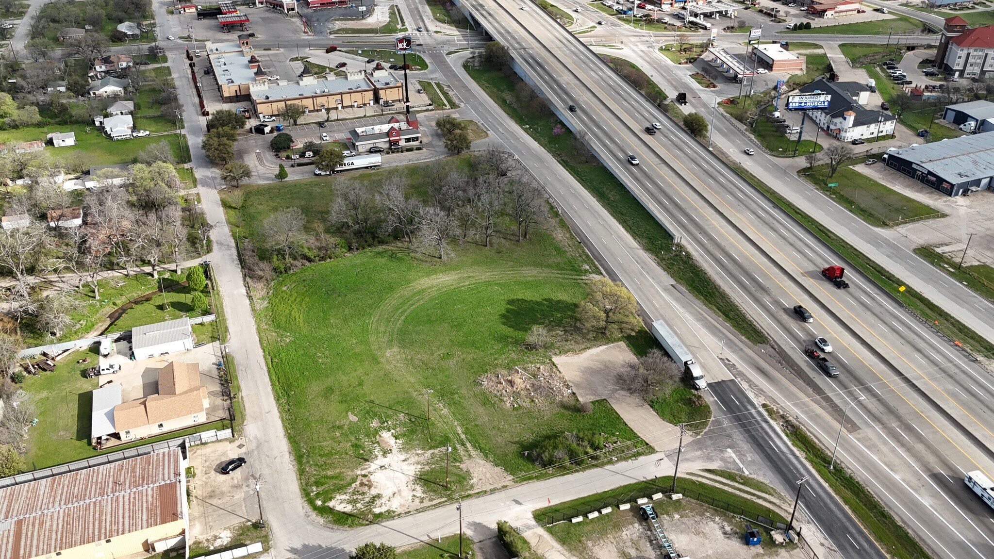 407 Freeway Service Road, Hutchins, TX for sale Aerial- Image 1 of 8
