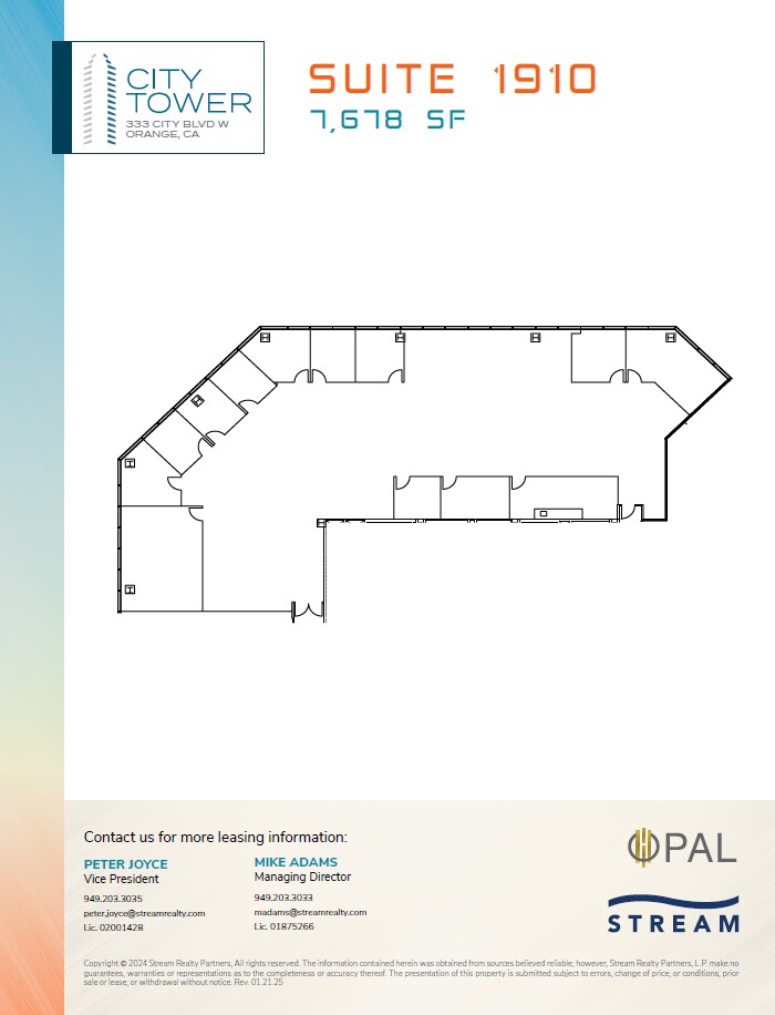 333 City Blvd W, Orange, CA for lease Floor Plan- Image 1 of 1