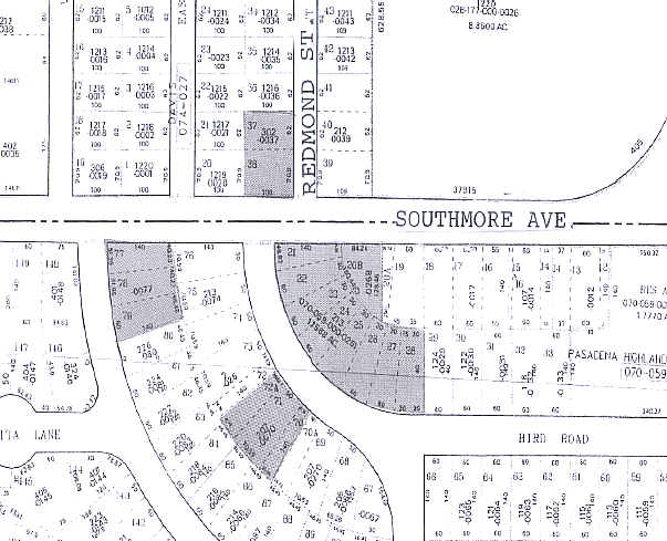 213 W Southmore Ave, Pasadena, TX for lease - Plat Map - Image 2 of 10