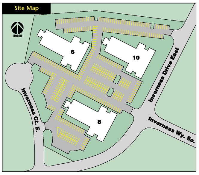 8 Inverness Dr E, Englewood, CO for lease - Site Plan - Image 2 of 12