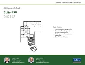 801 Warrenville Rd, Lisle, IL for lease Floor Plan- Image 1 of 1
