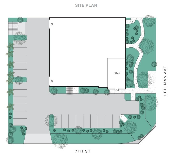 9076 Hellman Ave, Rancho Cucamonga, CA for lease Site Plan- Image 1 of 1