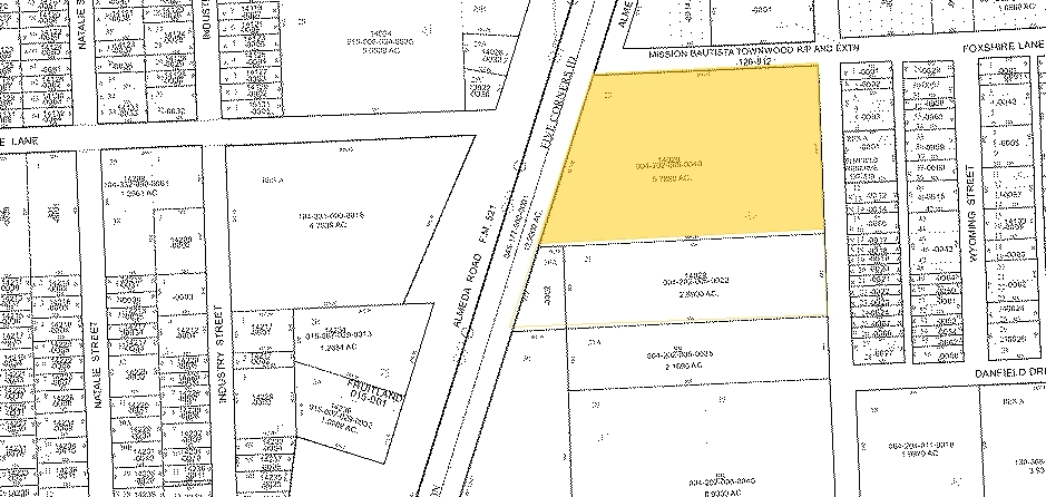 14029 Almeda Rd, Houston, TX for lease - Plat Map - Image 2 of 24