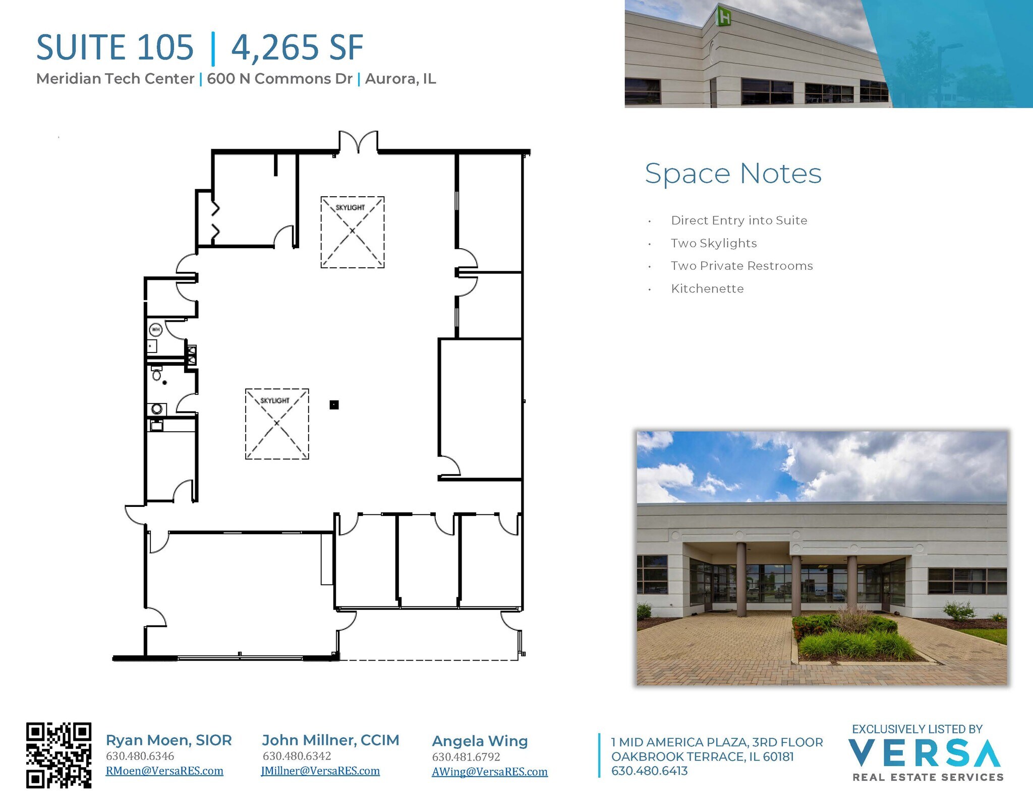 550 N Commons Dr, Aurora, IL for lease Interior Photo- Image 1 of 1