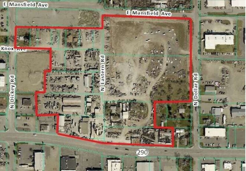 East Trent Avenue - Industrial Land For Sale, Spokane, WA for sale - Plat Map - Image 1 of 1