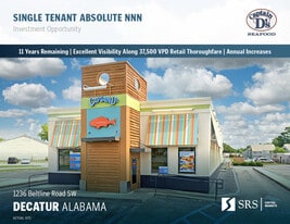 Captain D's Seafood | Abs NNN | Annual Incrs - NNN Property