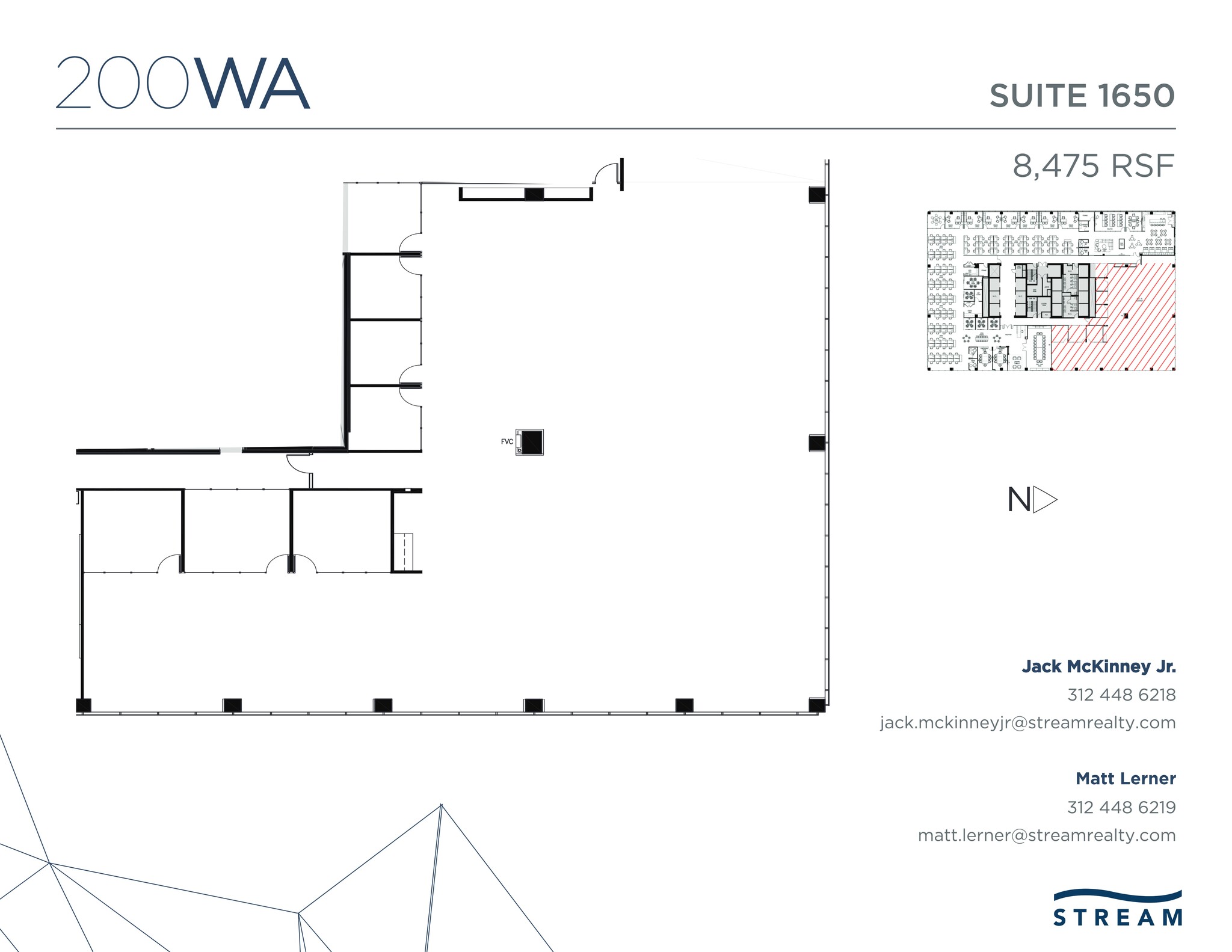 200 W Adams St, Chicago, IL for lease Site Plan- Image 1 of 6