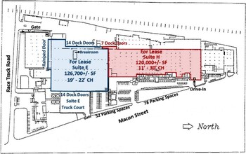 535 Macon St, Mcdonough, GA for lease Floor Plan- Image 1 of 1