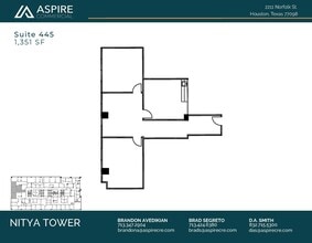 2211 Norfolk St, Houston, TX for lease Floor Plan- Image 1 of 1