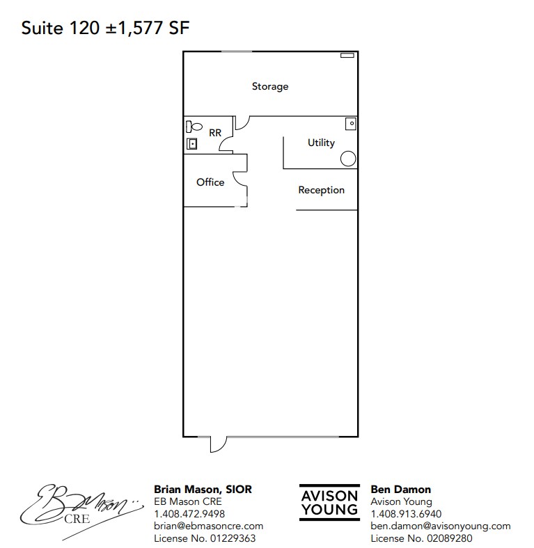 18605 Madrone Pl, Morgan Hill, CA for lease Floor Plan- Image 1 of 2