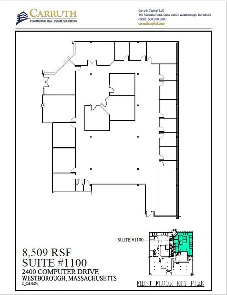 2400 Computer Dr, Westborough, MA for lease - Floor Plan - Image 2 of 6