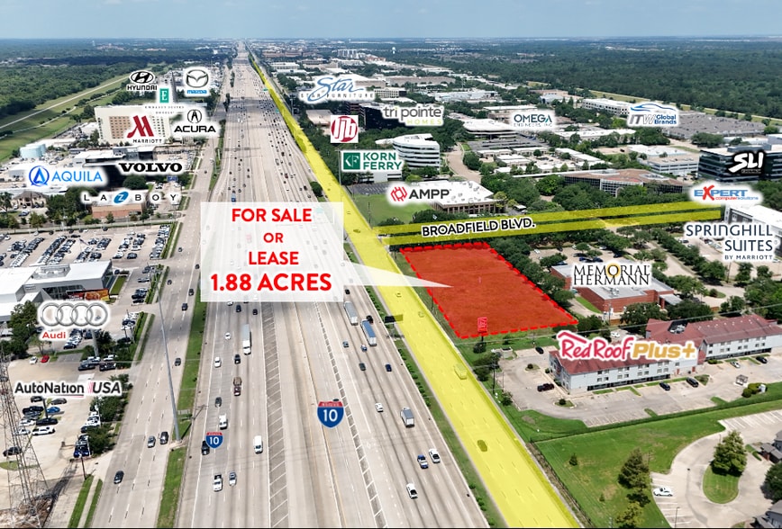 Katy Freeway, Houston, TX for sale - Aerial - Image 1 of 5