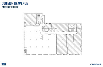 500 Eighth Ave, New York, NY for lease Floor Plan- Image 1 of 5