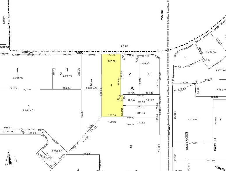 3320 E Hebron Pky, Carrollton, TX for sale - Plat Map - Image 1 of 1