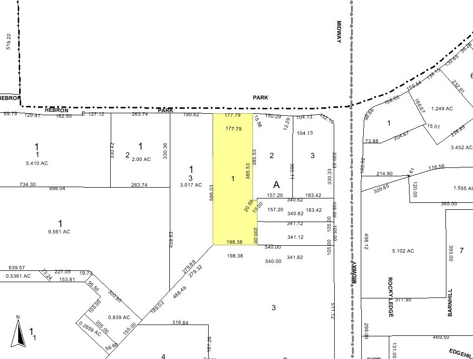 3320 E Hebron Pky, Carrollton, TX for sale Plat Map- Image 1 of 1