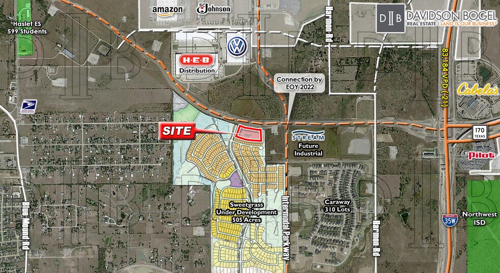 SEC Haslet Pkwy. & Sweetgrass Blvd., Haslet, TX 76052