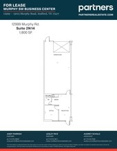 12999-13003 Murphy Rd, Stafford, TX for lease Site Plan- Image 1 of 1