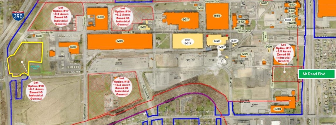 Kodak Park Building Map 116 Latona Rd, Greece, Ny 14615 | Loopnet