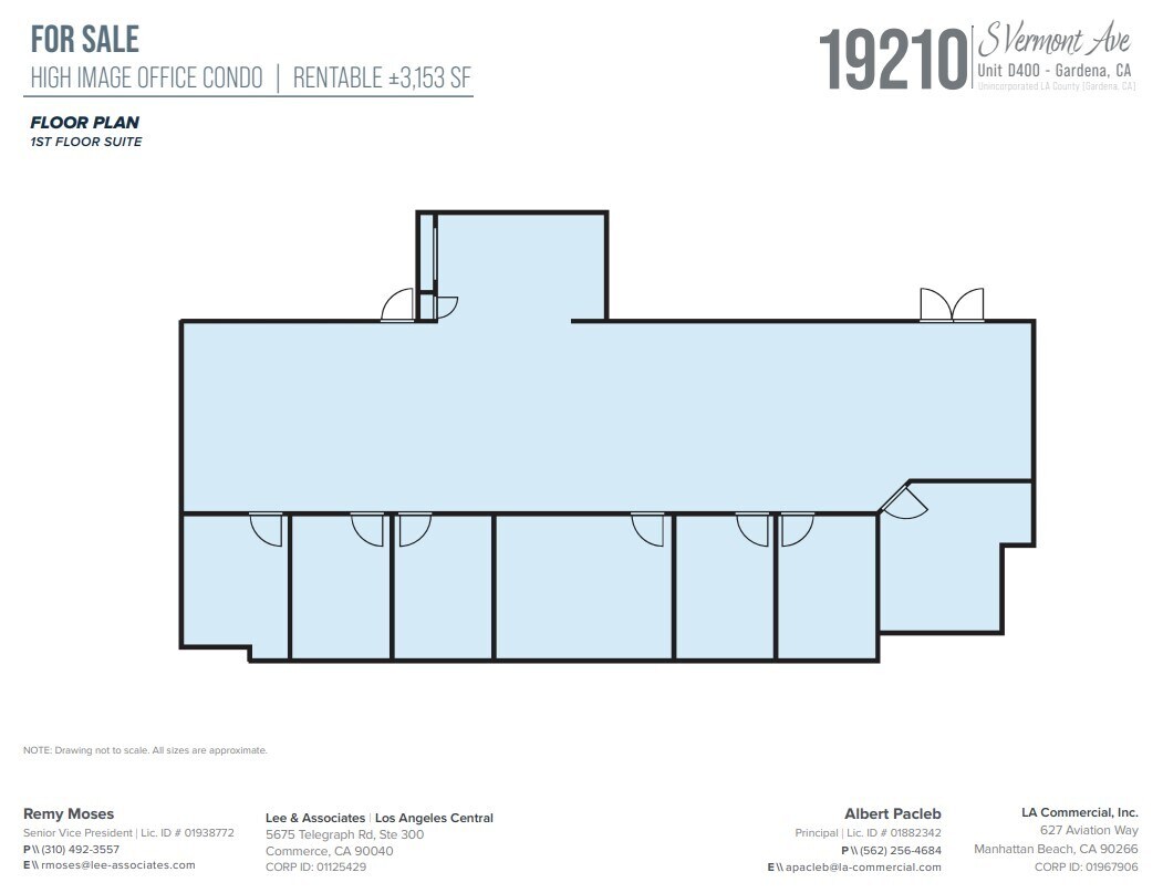 19210 S Vermont Ave, Gardena, CA 90248 - Unit D400 -  - Floor Plan - Image 1 of 1
