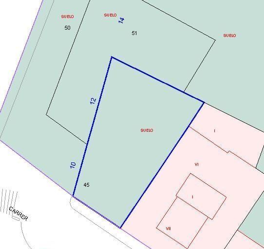 Carrer Maestro Fortea, 10, Torrent, Valencia for sale - Site Plan - Image 3 of 4