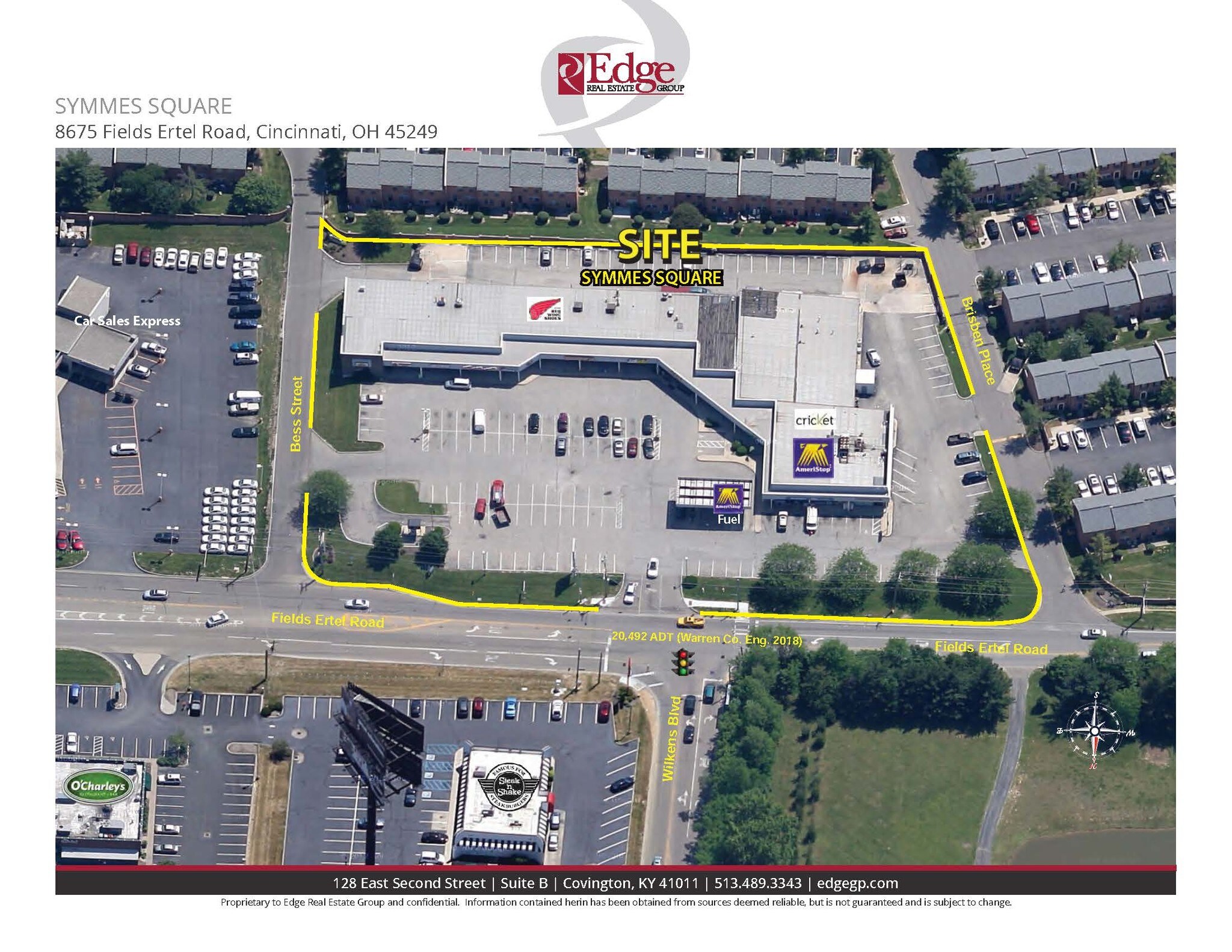 8673-8729 Fields Ertel Rd, Cincinnati, OH for sale Aerial- Image 1 of 1