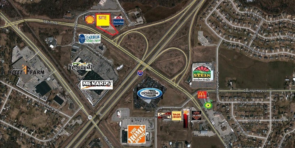 2588 Manitowoc Rd, Bellevue, WI for sale - Building Photo - Image 1 of 3