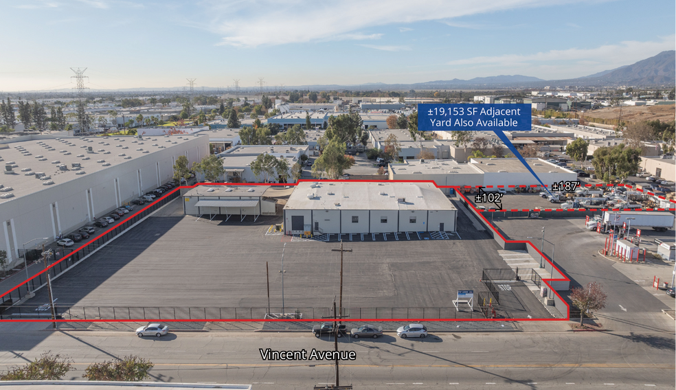 589 Vincent Ave, Azusa, CA for lease - Building Photo - Image 1 of 1