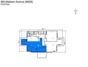 595 Madison Ave, New York, NY for lease Floor Plan- Image 1 of 1