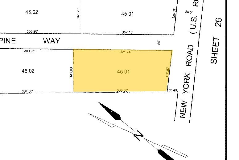 634 Lost Pine Way, Galloway Township, NJ for lease - Plat Map - Image 2 of 5