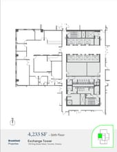 130 King St W, Toronto, ON for lease Floor Plan- Image 1 of 1