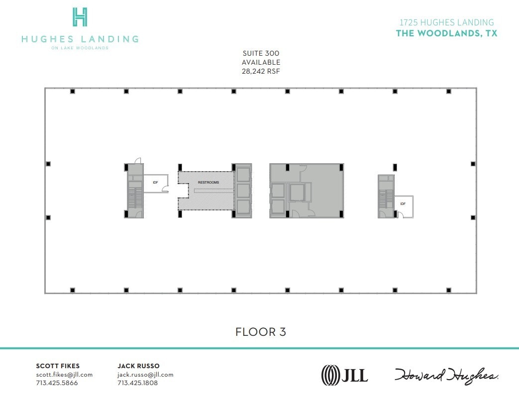 1725 Hughes Landing Blvd, The Woodlands, TX for lease Floor Plan- Image 1 of 1