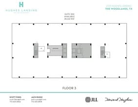 1725 Hughes Landing Blvd, The Woodlands, TX for lease Floor Plan- Image 1 of 1