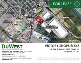 More details for FM 548 @ Lonesome Dove Ln, Forney, TX - Land for Lease