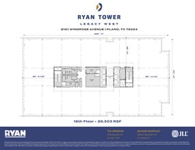 8101 Windrose Ave, Plano, TX for lease Floor Plan- Image 1 of 1