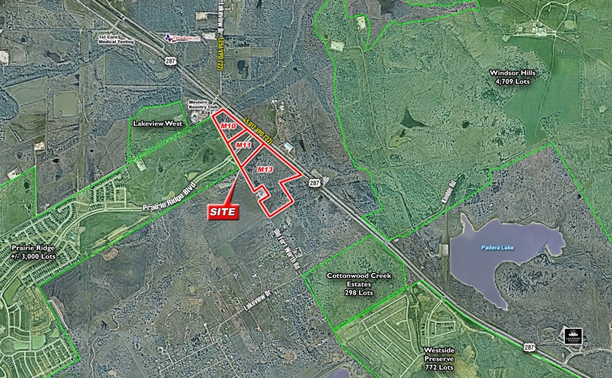 NWC & SWC OF PRAIRIE RIDGE BLVD & US-287, Midlothian, TX for lease - Building Photo - Image 1 of 1