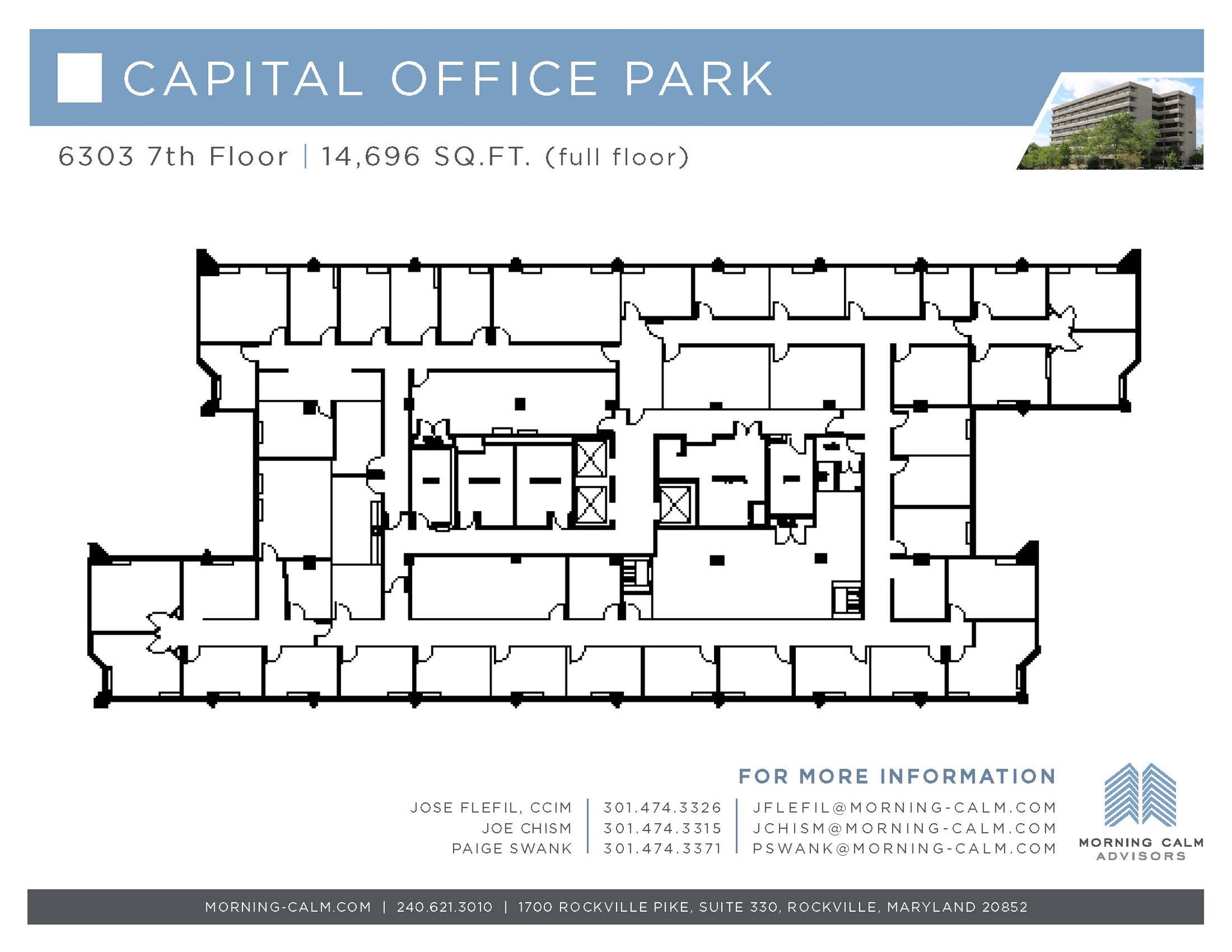 6303 Ivy Ln, Greenbelt, MD for lease Floor Plan- Image 1 of 1