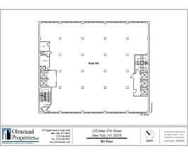 225 W 37th St, New York, NY for lease Floor Plan- Image 1 of 1