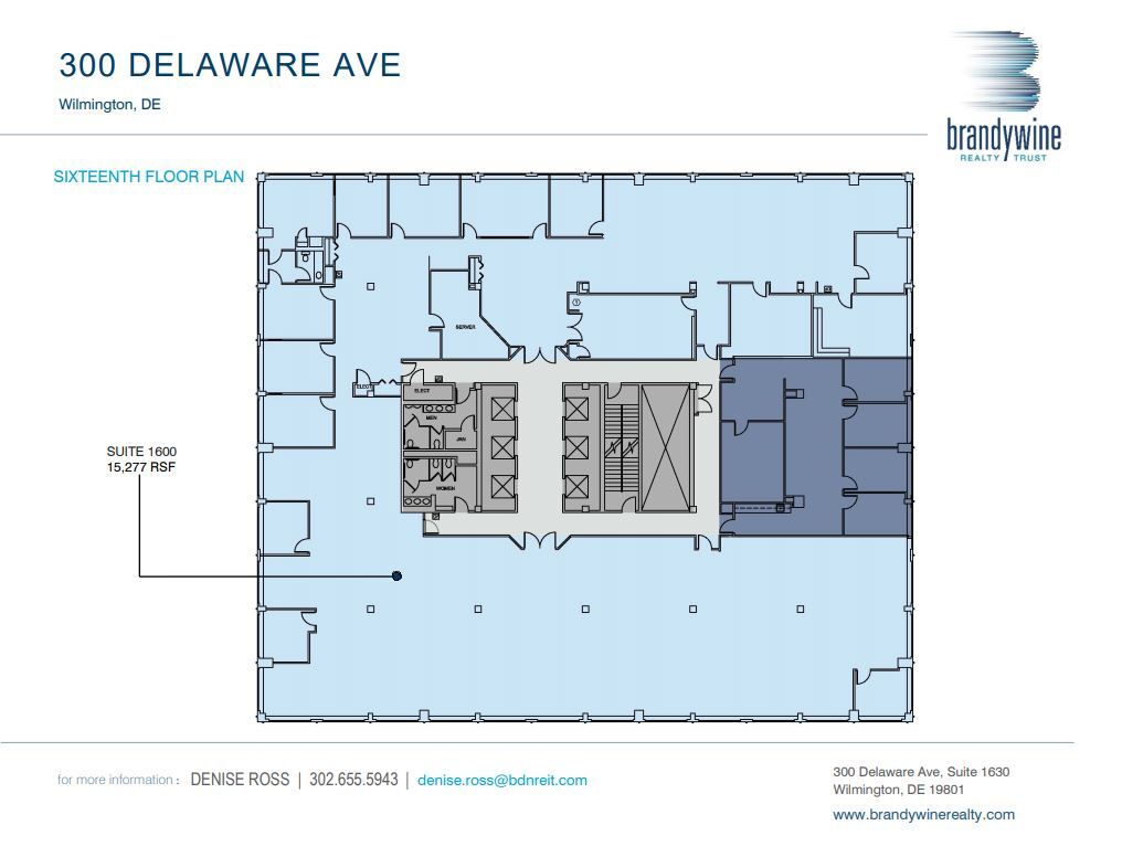 300 Delaware Ave, Wilmington, DE for lease Floor Plan- Image 1 of 1